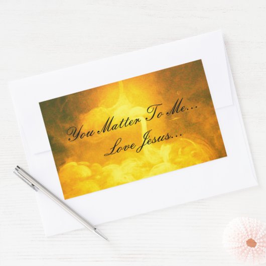 Sticker Rectangulaire Vous M'Importez (Enveloppe)