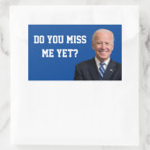 Sticker Rectangulaire Vous Mlle Joe Biden ? (Sac)