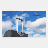 Sticker Rectangulaire Voyage (Devant)