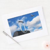 Sticker Rectangulaire Voyage (Enveloppe)