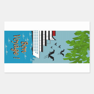 STICKER RECTANGULAIRE VOYAGE CHIC DE STICKER_BON !