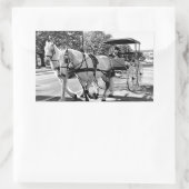 Sticker Rectangulaire Voyage Intemporel (Sac)