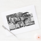 Sticker Rectangulaire Voyage Intemporel (Enveloppe)