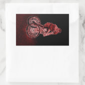 STICKER RECTANGULAIRE VTT (Sac)