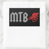 STICKER RECTANGULAIRE VTT (Sac)