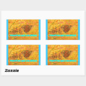 Sticker Rectangulaire VTT Colorado (Feuille)