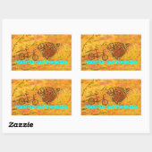 Sticker Rectangulaire VTT Colorado (Feuille)