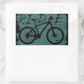 Sticker Rectangulaire VTT vintage (Sac)