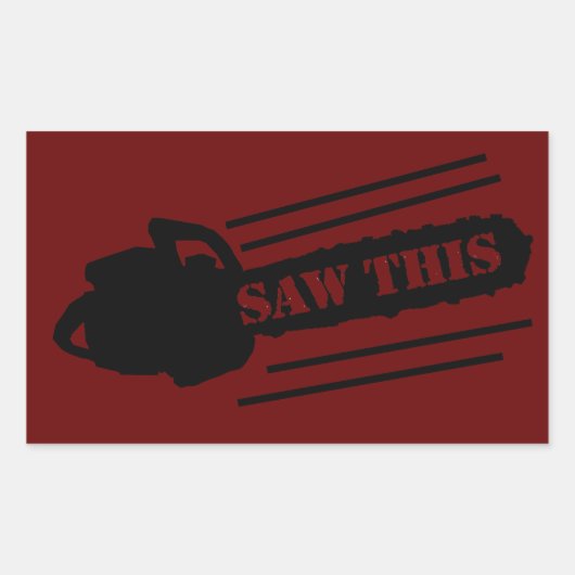 STICKER RECTANGULAIRE VU CECI (Devant)