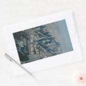 Sticker Rectangulaire Vue de Burj Khalifa, Dubaï (Enveloppe)
