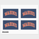 STICKER RECTANGULAIRE WAHOOS (Feuille)