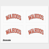 STICKER RECTANGULAIRE WAHOOS (Feuille)