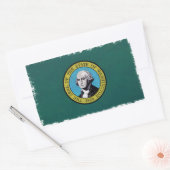Sticker Rectangulaire Washington (Enveloppe)
