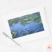 Sticker Rectangulaire Water Lilies by Claude Monet (Enveloppe)