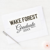 Sticker Rectangulaire WFU | Wake Forest (Enveloppe)