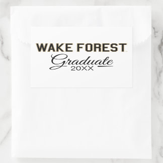 Sticker Rectangulaire WFU | Wake Forest