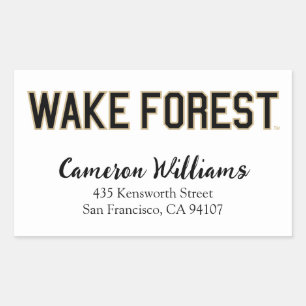 Sticker Rectangulaire WFU Wake Forest