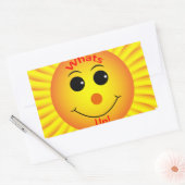Sticker Rectangulaire Whats Up ! (Enveloppe)