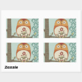 Sticker Rectangulaire Whimsy II (Feuille)