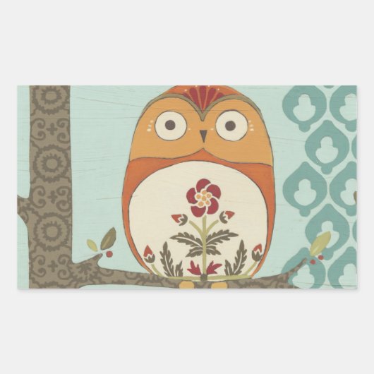 Sticker Rectangulaire Whimsy II (Devant)