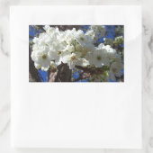 Sticker Rectangulaire White Blossoms II (Sac)