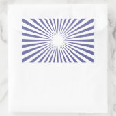 Sticker Rectangulaire White Target - (Sac)