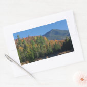 Sticker Rectangulaire Whiteface Mountain sur Little Cherrypatch Pond (Enveloppe)