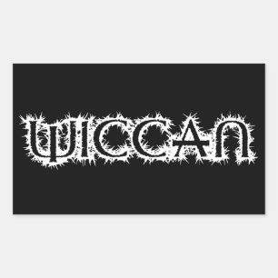 Sticker Rectangulaire Wiccan