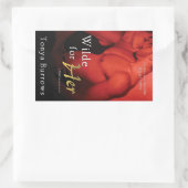 Sticker Rectangulaire Wilde pour elle par Tonya Burrows (Sac)