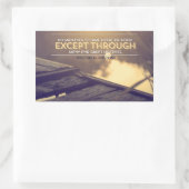 Sticker Rectangulaire William Gladstone Citation Inspirationnelle "Erreu (Sac)