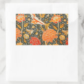 Sticker Rectangulaire William Morris Cray Fond d'écran Motif (Sac)