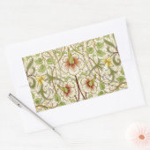 Sticker Rectangulaire William Morris Daffodil Fond d'écran classique (Enveloppe)