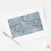 Sticker Rectangulaire William Morris Flower Floral Design (Enveloppe)
