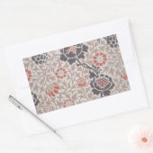 Sticker Rectangulaire William Morris Grafton Botanic Art Design (Enveloppe)