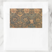 Sticker Rectangulaire William Morris Honeysuckle Rich Wallpaper (Sac)