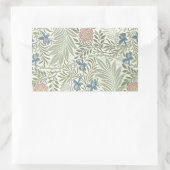Sticker Rectangulaire William Morris Larkspur Fond d'écran floral (Sac)