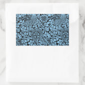 Sticker Rectangulaire William Morris Particularités Florales Anénome d'o (Sac)