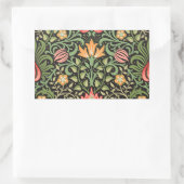Sticker Rectangulaire William Morris Persian Floral Antique (Sac)