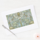 Sticker Rectangulaire William Morris Spring Thicket : Floral antique (Enveloppe)