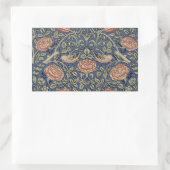 Sticker Rectangulaire William Morris Tudor Fond d'écran Rose (Sac)