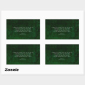 Sticker Rectangulaire William Shakespeare Friendship Citation Inspiratio (Feuille)