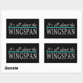 Sticker Rectangulaire Wingspan (Feuille)