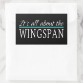 Sticker Rectangulaire Wingspan (Sac)