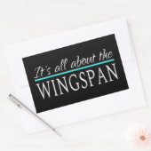 Sticker Rectangulaire Wingspan (Enveloppe)
