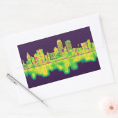 Sticker Rectangulaire Winston-Salem Caroline du Nord (Enveloppe)
