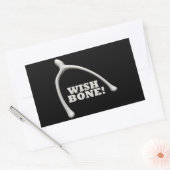 Sticker Rectangulaire Wishbone (Enveloppe)