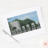 Sticker Rectangulaire Wreath II commémorative 2ème guerre mondiale à Was (Enveloppe)