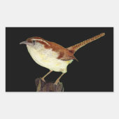 Sticker Rectangulaire Wren (Devant)