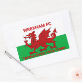 Sticker Rectangulaire Wrexham Fc prendre la ville (Enveloppe)