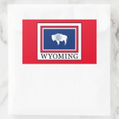 Sticker Rectangulaire Wyoming (Sac)
